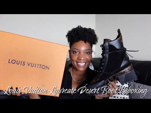 Louis Vuitton Laureate Platform Desert Boots Review - COMFORTABLE? HEAVY?  HOW I PROTECT THEM? 