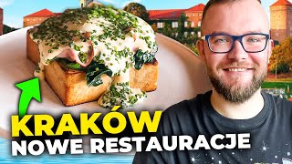 KRAKÓW: NOWE GASTRO ODKRYCIA w Krakowie - sprawdzam polecane restauracje [2023] | GASTRO VLOG 628
