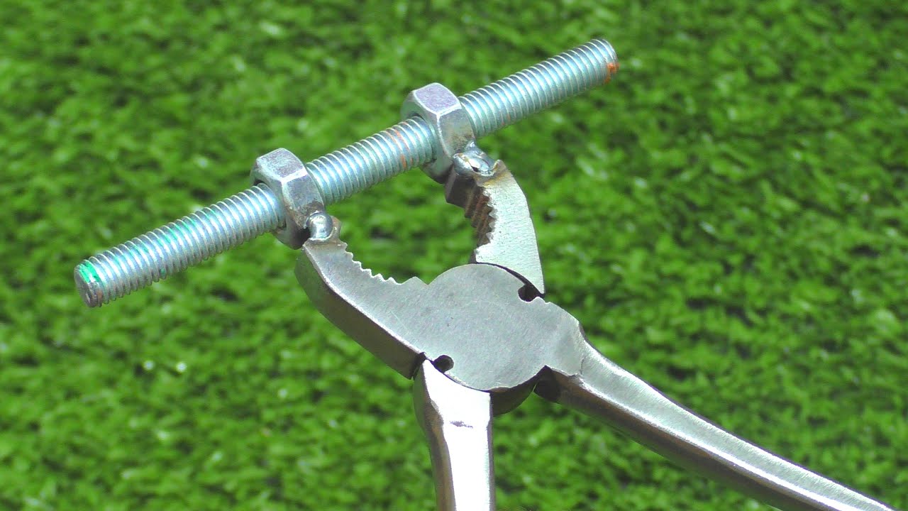 Гениальная идея! Мало кто знает этот секрет плоскогубцев!