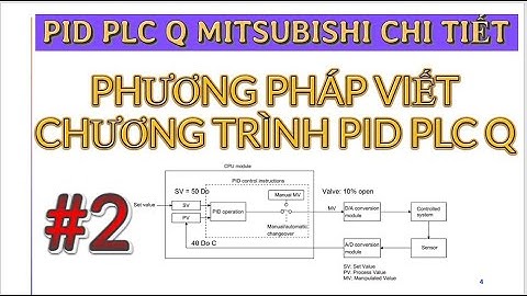 Lý Thuyết Phương Pháp Viết Chương Trình PID PLC Q Mitsubishi