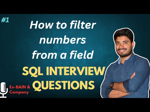 How to Filter Numeric Values from a Column | SQL Interview Question | Yashwant