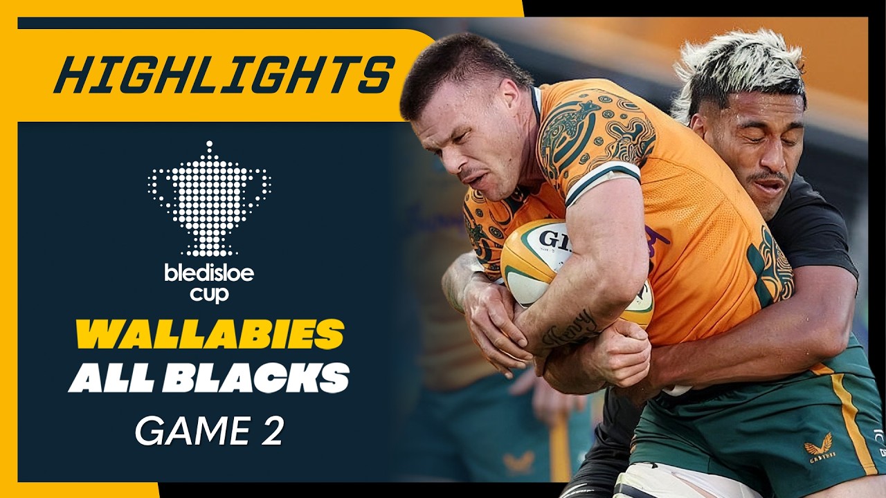 All Blacks vs Wallabies: Bledisloe Cup Game 2 Highlights | Wide World of Sports