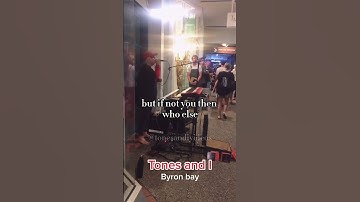 Thumbnail of @tonesandi busking before global fame (#shorts)