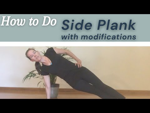 How to do Side Plank with Modifications