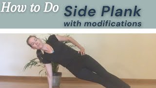 How to do Side Plank with Modifications