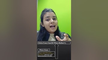 SQL Shorts | 12CS/IP | DELETE Command in SQL | Lovejeet Arora | TERM 2 #SQLShorts #Shorts