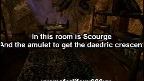 Morrowind Full Daedric, Scoruge and Crescent walkthrough
