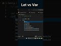 Let vs Var in JavaScript | JavaScript Tutorials  | Daniyal Sohail