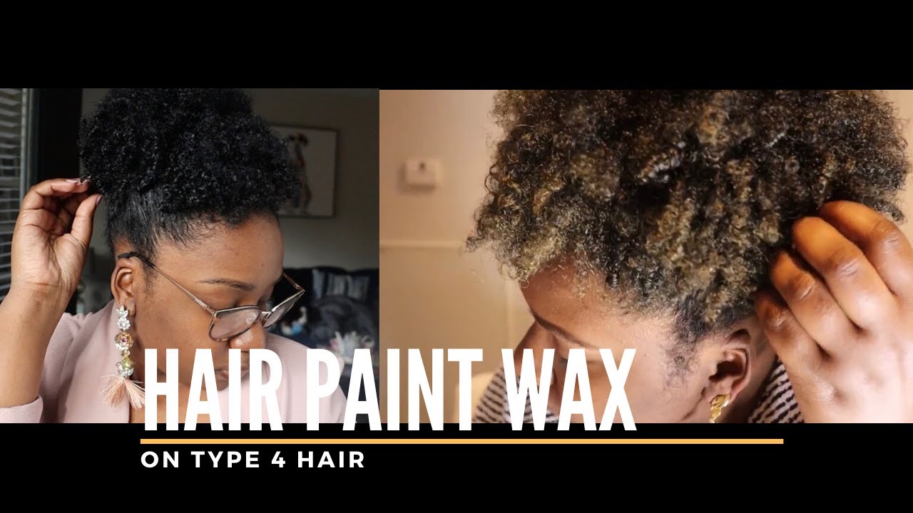 Trying Hair Color Wax On My Type 4 Natural Hair Did It Work