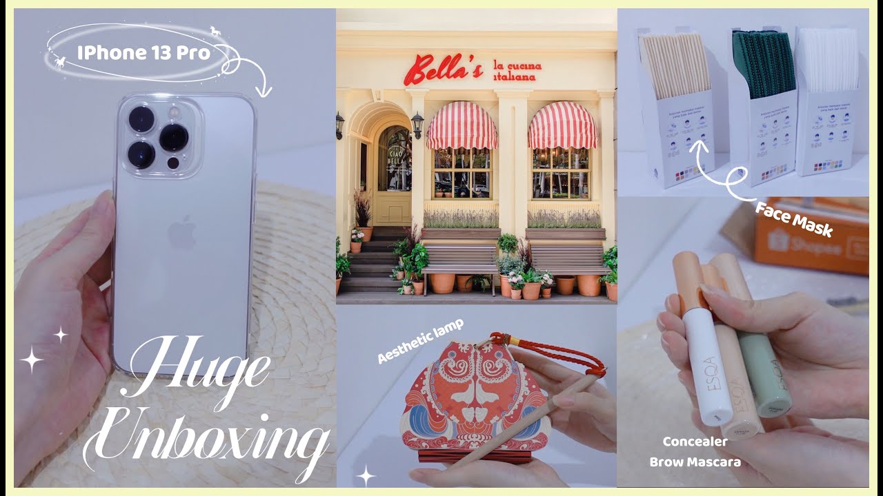 VLOG | IPhone 13 PRO 🤍 and 12.12 Sale Unboxing 📦, Italian Food 🍝🍕, Catch Up w/ old friends