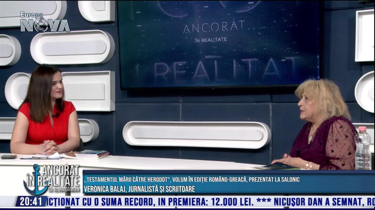 LIVE : Ancorat în Realitate cu Alina Damian - Europa Nova - 06.06.2025 LIVE : Ancorat în Realitate cu Alina Damian - Europa Nova - 06.06.2025