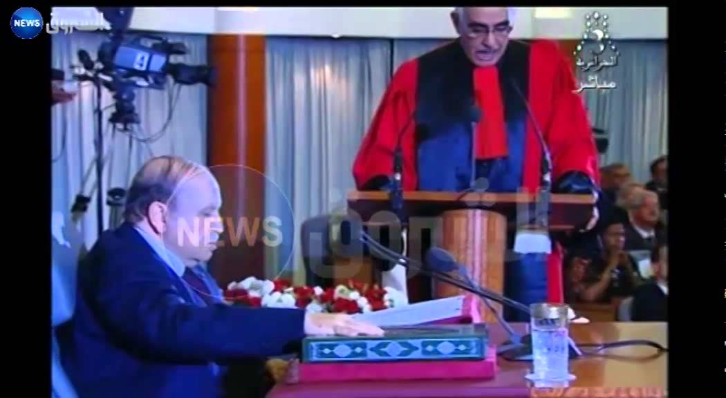 أداء الرئيس عبد العزيز بوتفليقة لليمين الدستورية