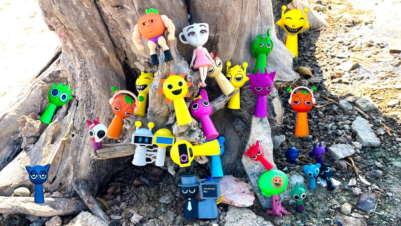 Incredible! 🌈Incredibox Sprunki: Raddy,Pinki,Bot,Garnold,Vineria,Tunner ...