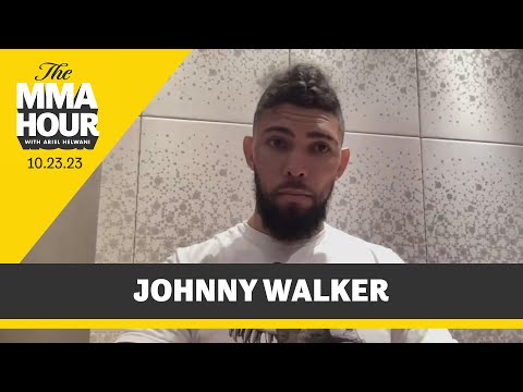 Johnny Walker Explains Controversial UFC 294 No-Contest: 'I Was Losing My Mind' | The MMA Hour