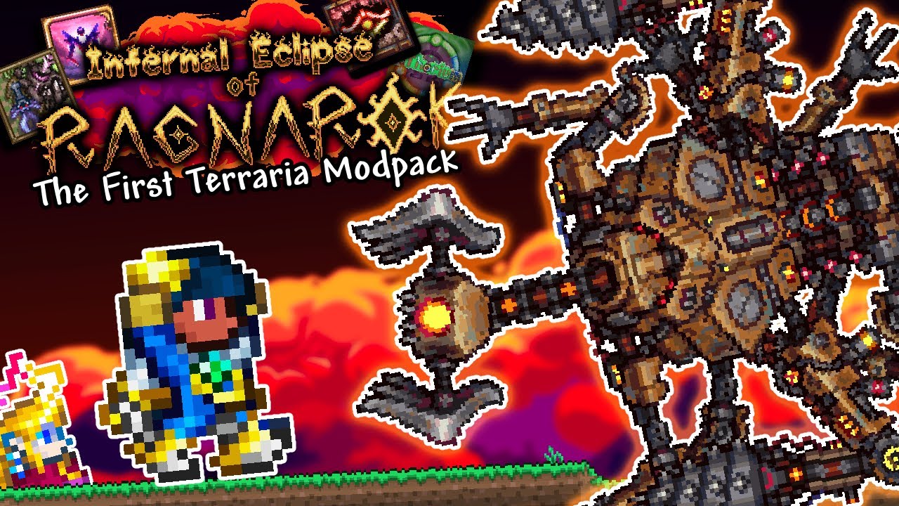 Can I Beat The FIRST TERRARIA MOD PACK Infernal Eclipse of Ragnarok ACT ...
