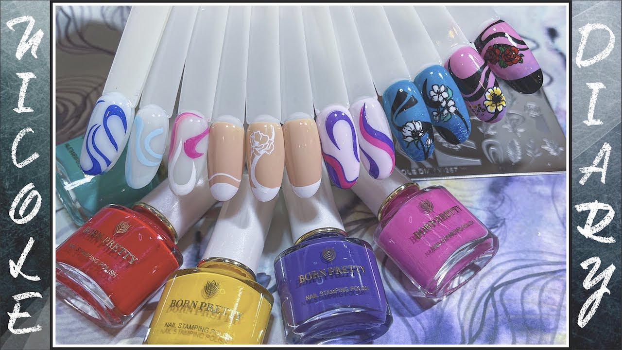 Замучилась! Обзор пластины Nicole Diary 267 / AliExpress.