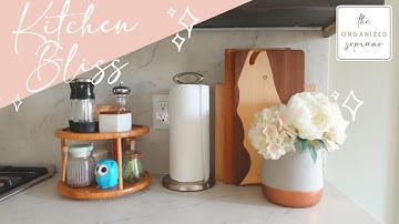 Organize With Me: Finishing My Kitchen Cabinets