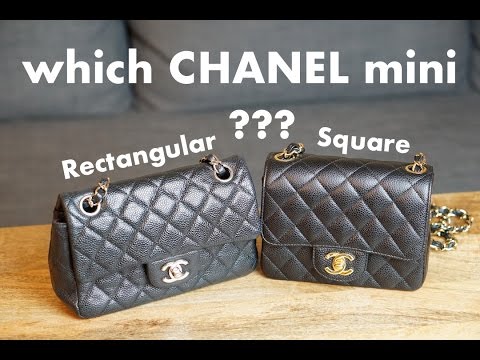 Chanel Mini Square vs. Rectangular 