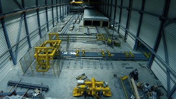 Build up and production launch of a CBE Group carousel - Follo Line Project in Oslo, Norway