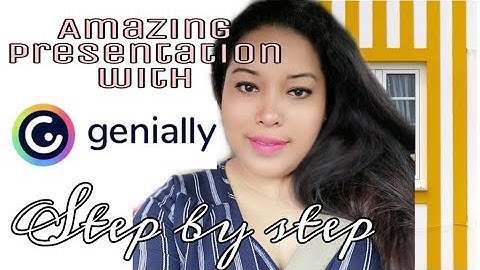 Creating an Amazing Presentation using Genially