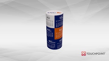 Magnetic 360 Round Calendar