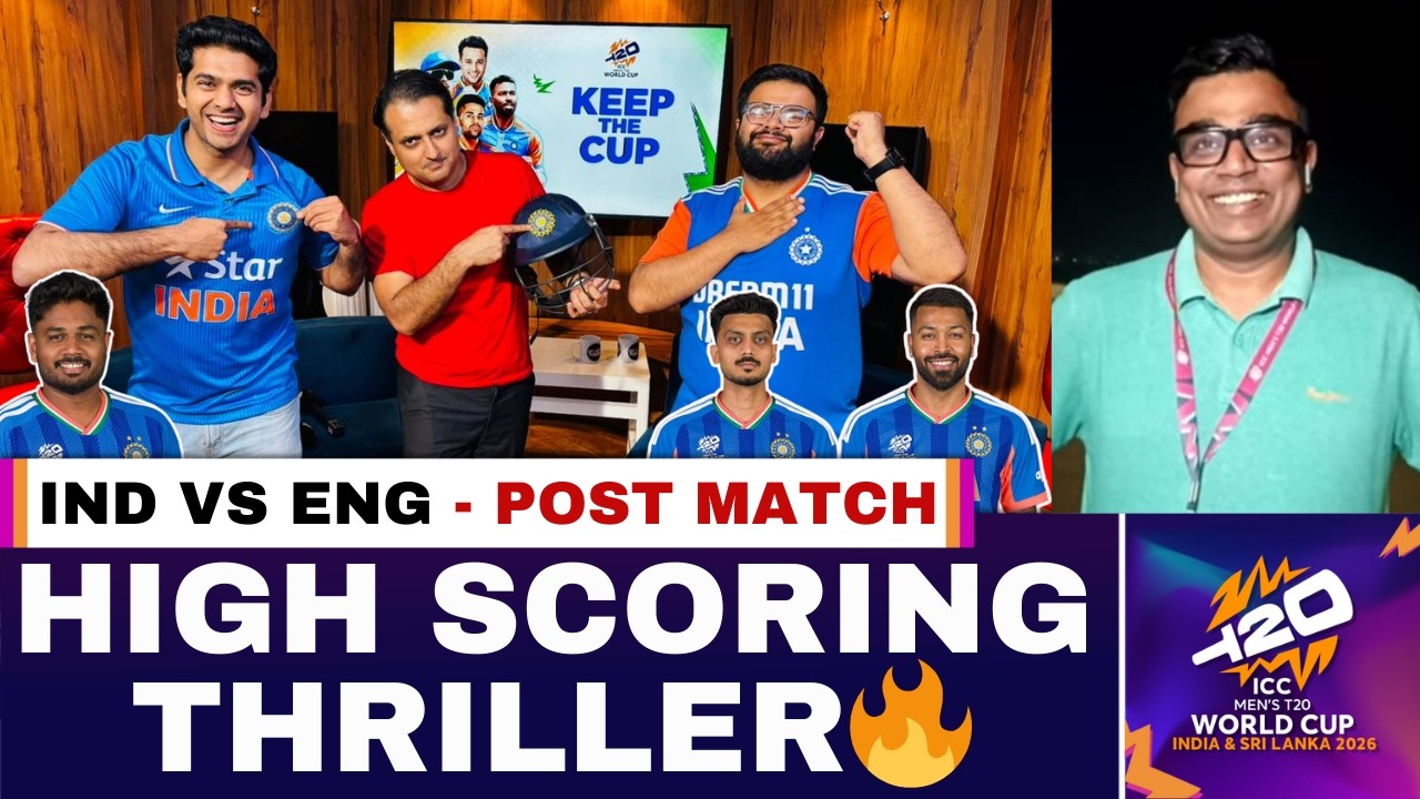 LIVE T20 WC: IND into the finals of the 2026 T20 WC after semi-final win vs Eng at Wankhede Stadium