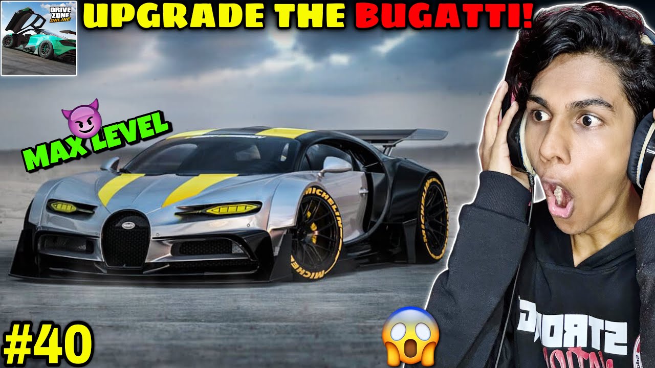 Finally! Upgrade Bugatti Chiron Max Level 🤩🔥 - Drive Zone Online Gameplay in Hindi