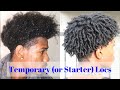 Easy Finger Coils for Natural Men (AKA Temporary or Starter Locs)