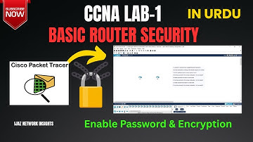 CCNA Lab 1: Basic Router Security | Enable Password & Encryption | Ijaz Network Insights