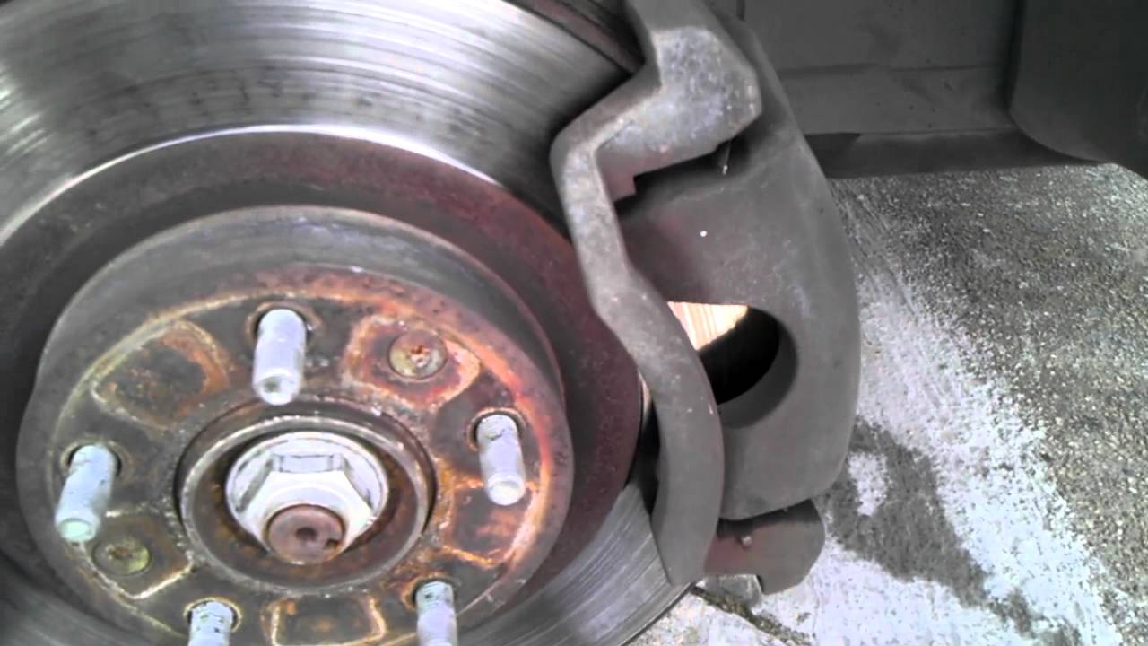 Changing brake pads on ford edge