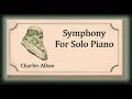 الکان پیانو سولو کے لیے سمفنی