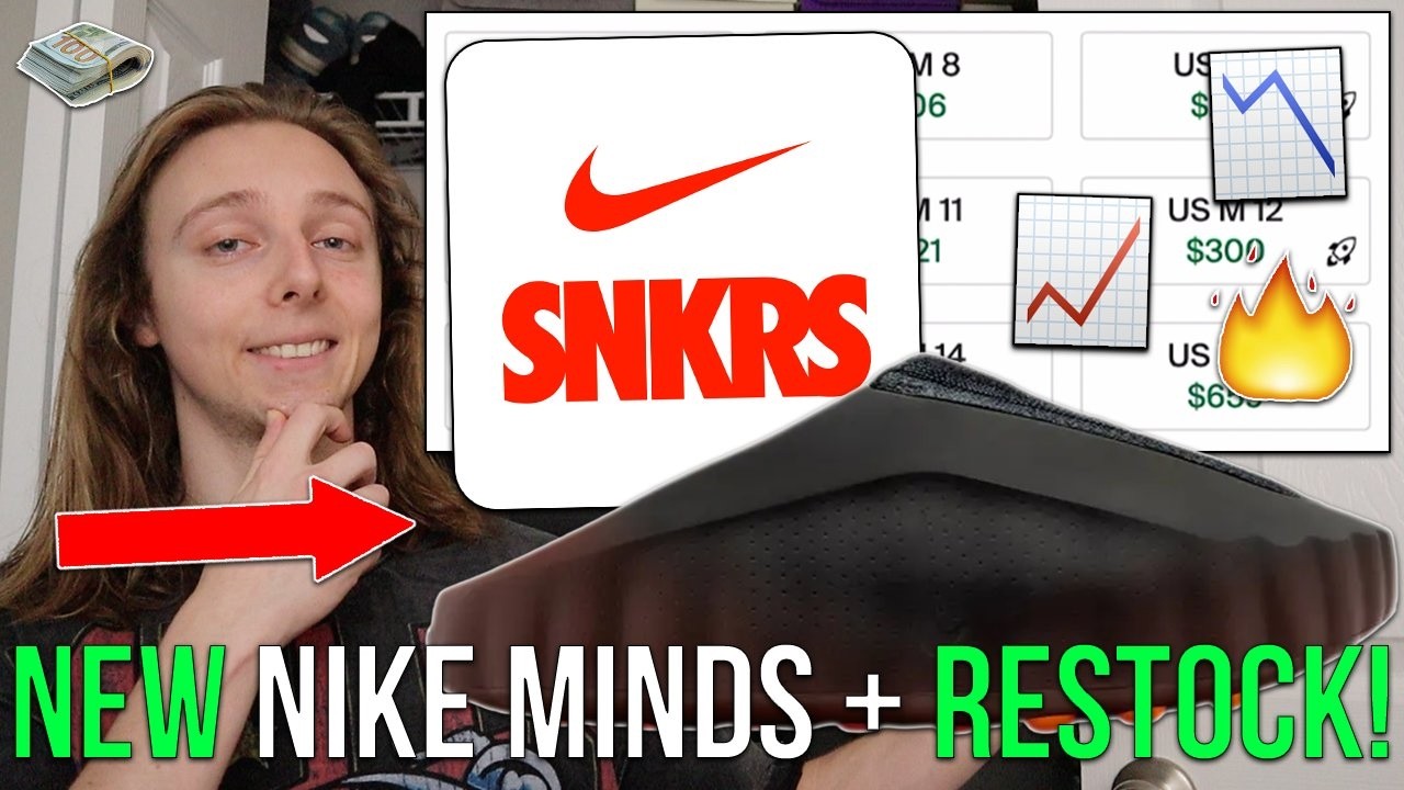 JUNE 18TH RESTOCK🔥👀! HUGE RESELL ON NEW NIKE MIND 001 BRONZE ECLIPSE + RESTOCK COMING ON NIKE APP!