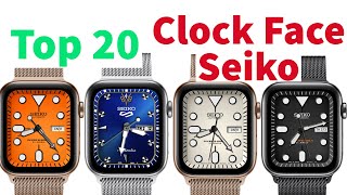 Top 20 Clock Face Seiko For Apple Watch Beautiful | Clockology - YouTube