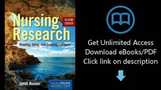 Download Nursing Research: Reading, Using, and Creating Evidence [P.D.F]