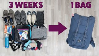 How To Pack Light For A Long Trip image