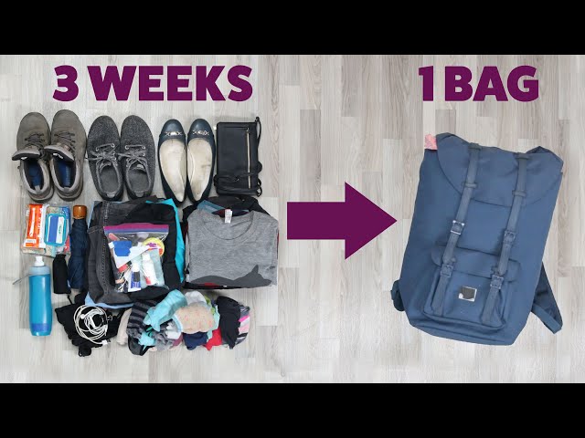 How to Pack Light from Travel Tips and Info