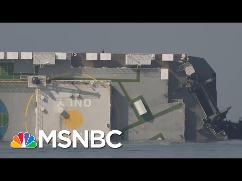 Coast Guard Locates Missing Georgia Cargo Ship Crew, Planning Rescue | Craig Melvin | MSNBC