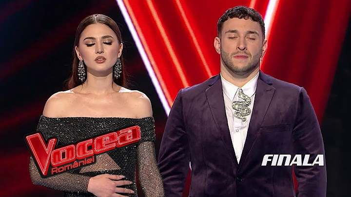 Câștigătorul Vocea României Sezonul 12 este...