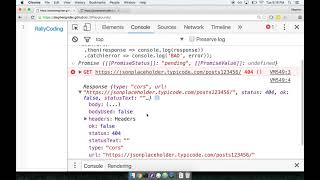 ES6 JavaScript 067 Shortcomings of Fetch