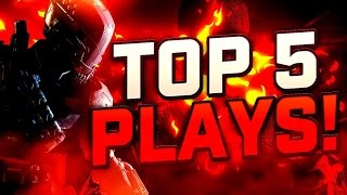5 MAN COLLAT! HJDoogan TOP 5 PLAYS #1 (Call Of Duty Black Ops 3)