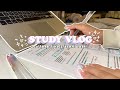 STUDY VLOG | college finals week in my life | lots of studying, note taking & productivity 📚