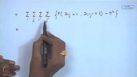 Mod-07 Lec-39 Nonparametric Methods - XII