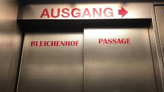 Fahrstuhl Schindler R-Series Im Parkhaus Große Bleichen Hamburg