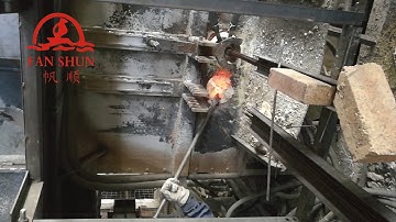 change graphite mold for brass continuous casting line 换模 0