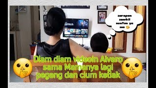 Diam diam Videoin lagi pegang dan cium ketiak Mamanya Alvaro 🤫 || Part 4