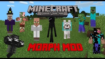 Minecraft Mod Showcase - Morph Mod