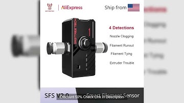 BIGTREETECH Smart Filament Sensor Filament V2.0 BTT SFS V2.0 Break Detection Module for Ender 3 Voro