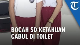 2 Murid Kelas 1 SD Kepergok Sang Guru Sedang Berbuat Mesum di Toilet Sekolah 'Lihat Bapak Ibu Gitu'