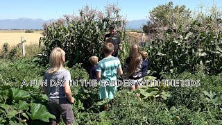 Garden Updates and Having Fun With The Kids