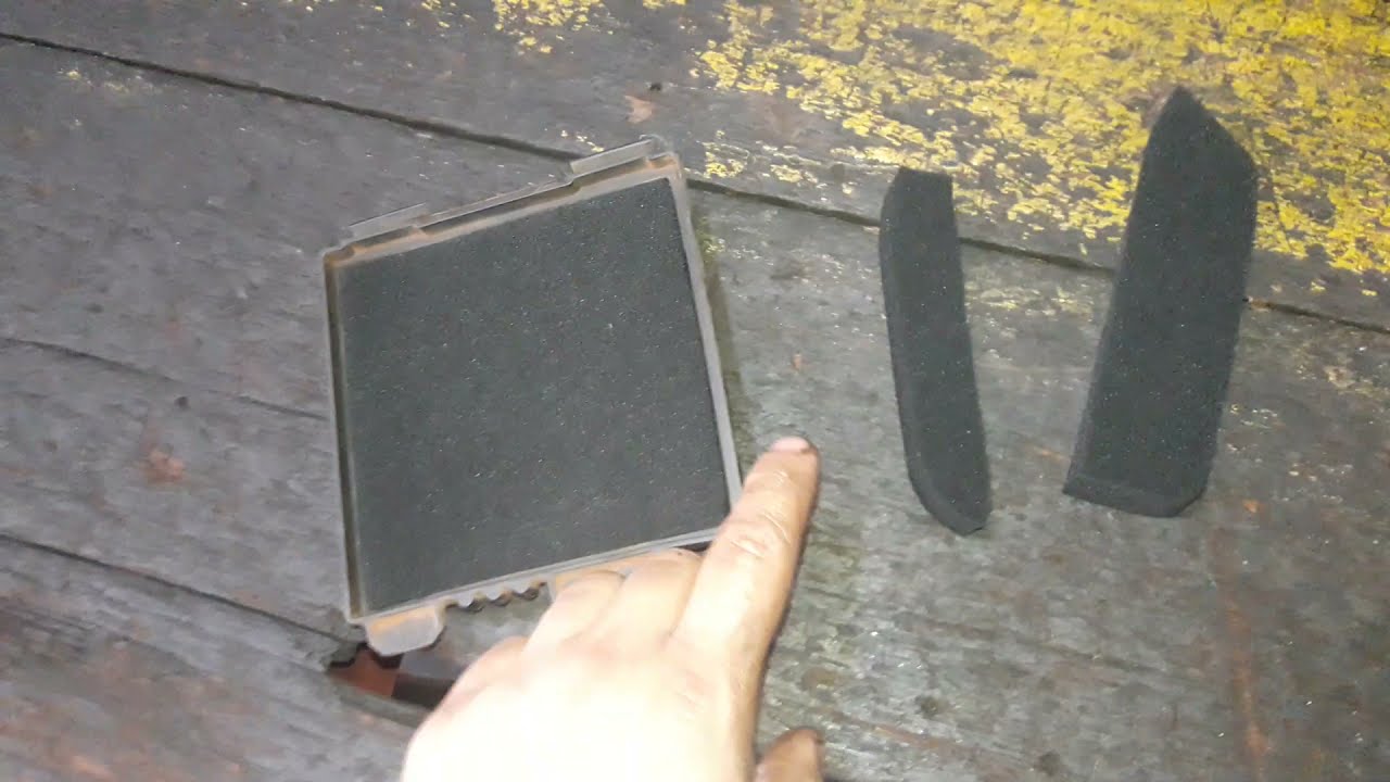 Como adapetar espuma de filtro de ar TORNADO 250